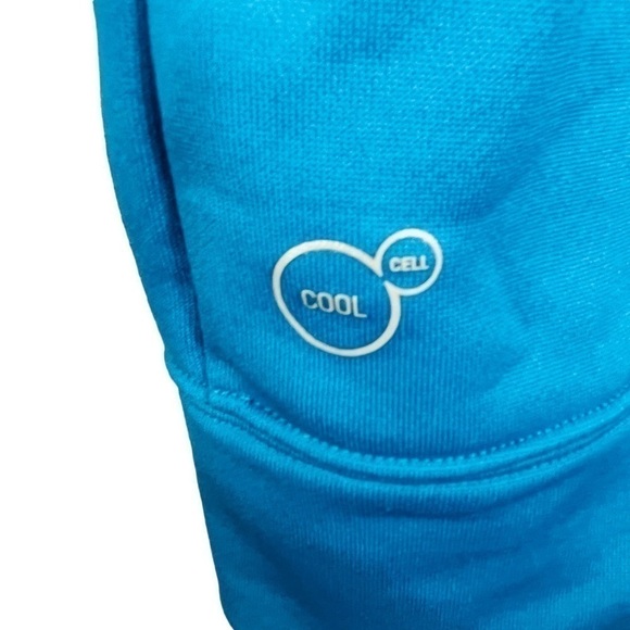 PUMA Dry Cell men’s hoodie jacket long sleeves zip  2 pockets blue green size L - Picture 8 of 16